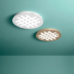 PLAFONIERA LED ELYOT ORO 30W 4060LM CCT 50X50X4,5CM