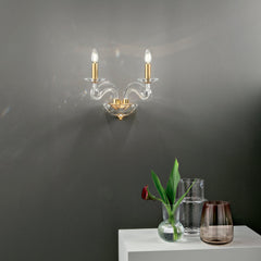 APPLIQUE EPOQUE ORO 2XE14 36X23X31CM