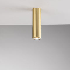 PLAFONIERA FLUKE TONDA ORO 1XGU10 5,5X5,5X20CM
