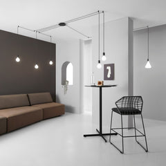 PLAFONIERA HABITAT NERA 6XE27 500CM