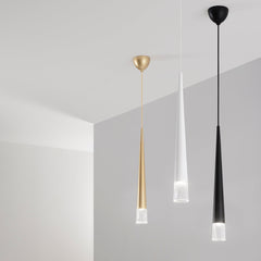 SOSPENSIONE LANCELOT NERA 1XGU10 6X181CM