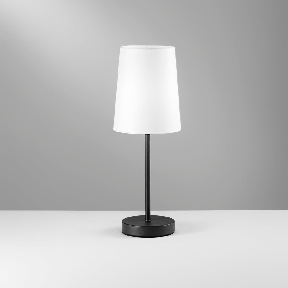 LAMPADA DA TAVOLO SALLY NERA 1XE14 15X15X41,8CM