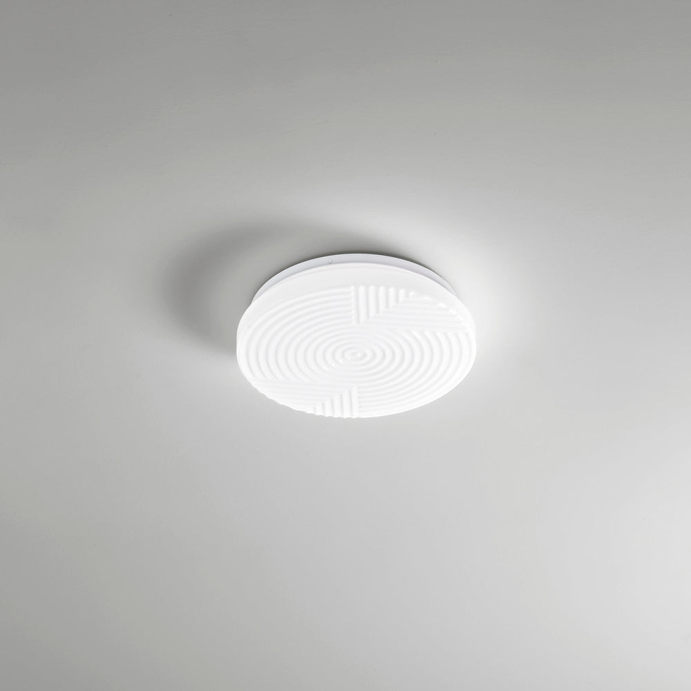 PLAFONIERA LED STREAM BIANCA 18W 2430LM CCT 3000/4000/6500K IP44 30X30X7,5CM
