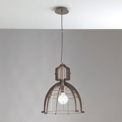 SOSPENSIONE URBAN BRONZO 1XE27 40X150CM