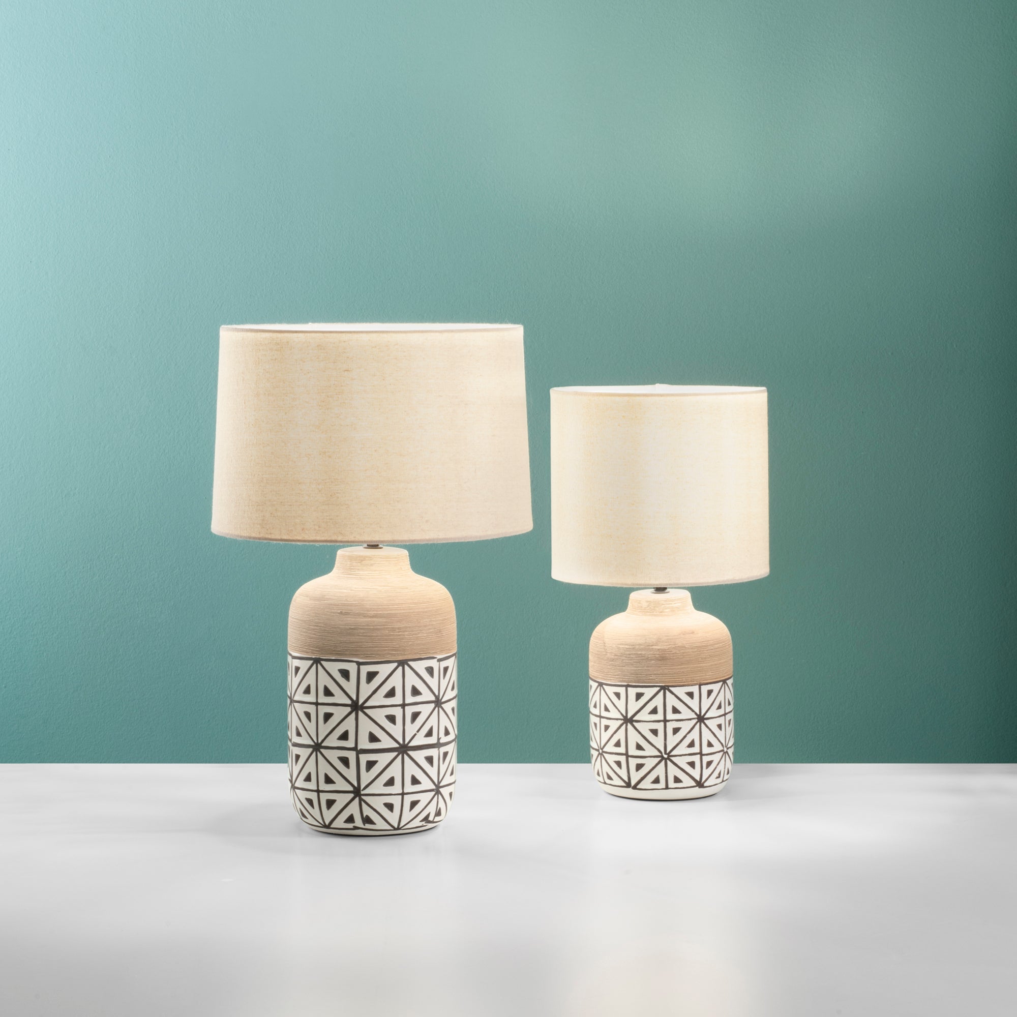 LUME VIETRI IN CERAMICA 1XE27 30X49CM