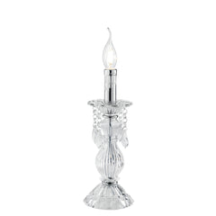 LUME CRISTALLO TRASPARENTE 1XE14 13X31CM