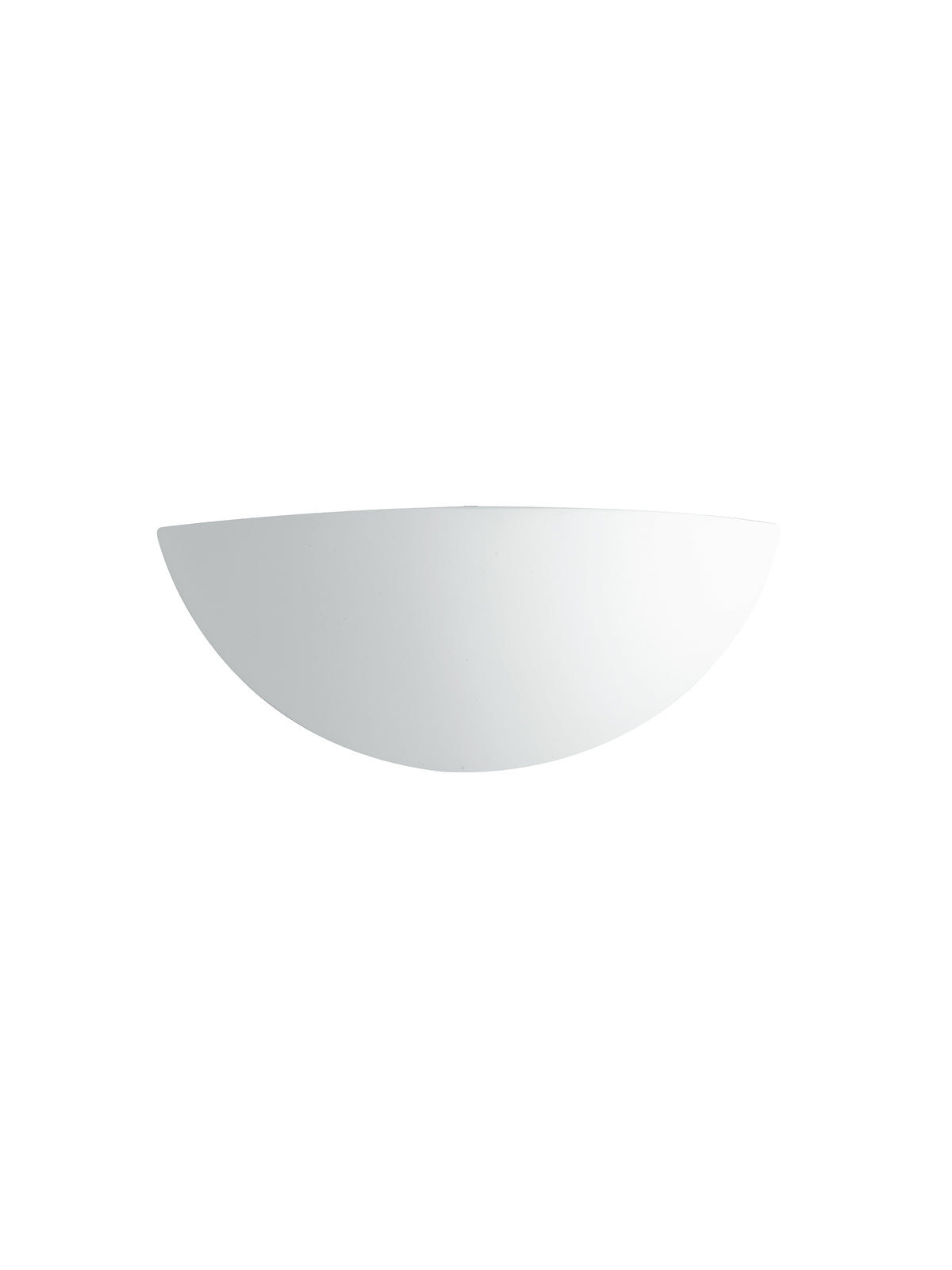 "Applique ABEL in gesso bianco verniciabile."