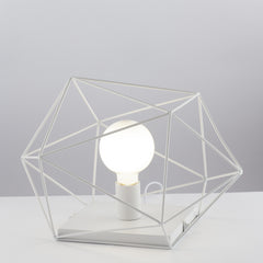 LUME ABRAXAS BIANCO 1XE27 40,5X29,5X26,5CM