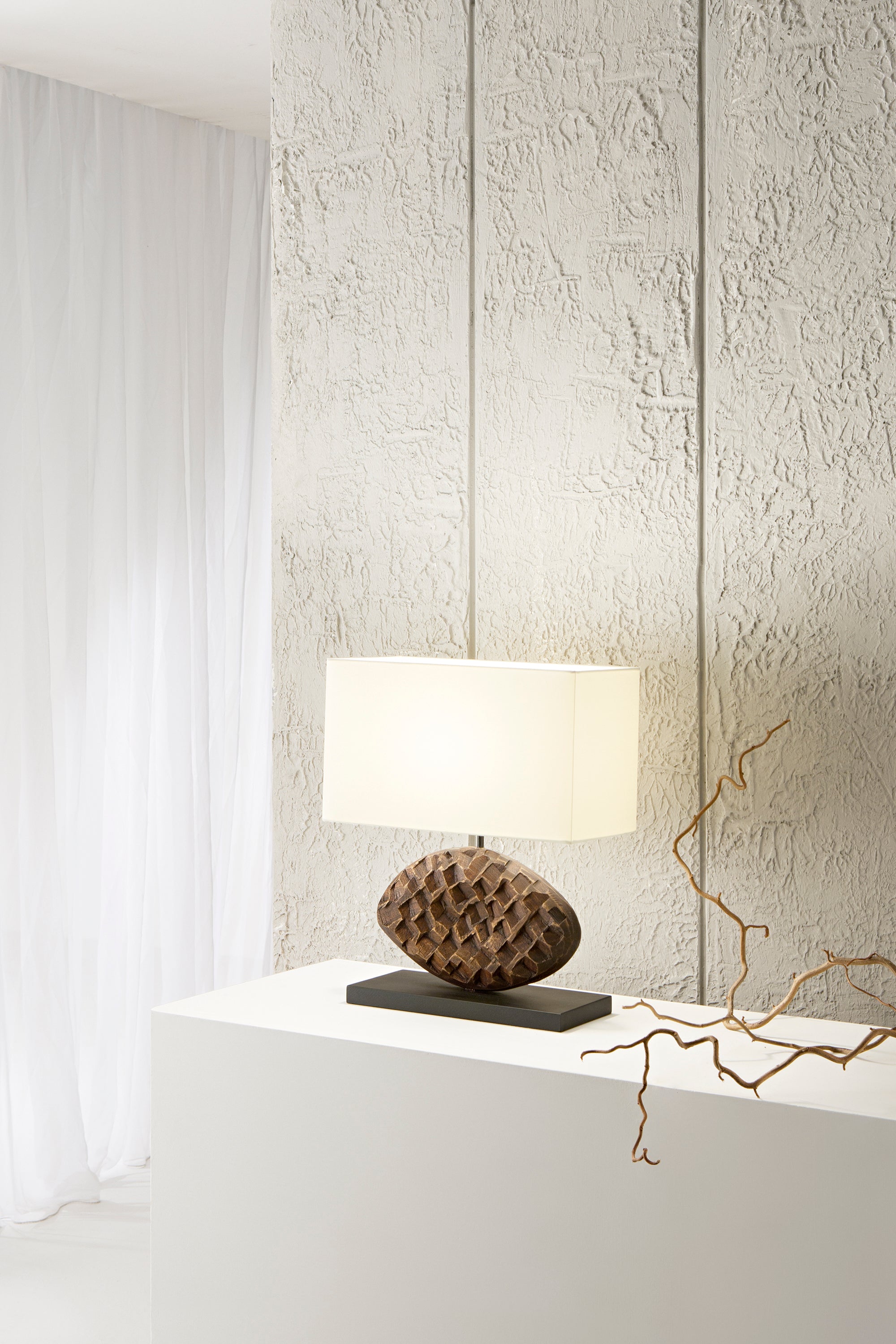 LUME ACACIA 35X15X34CM