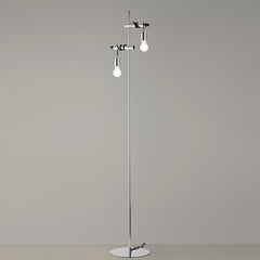 PIANTANA ADMIRAL CROMO 2XE27 30X165CM