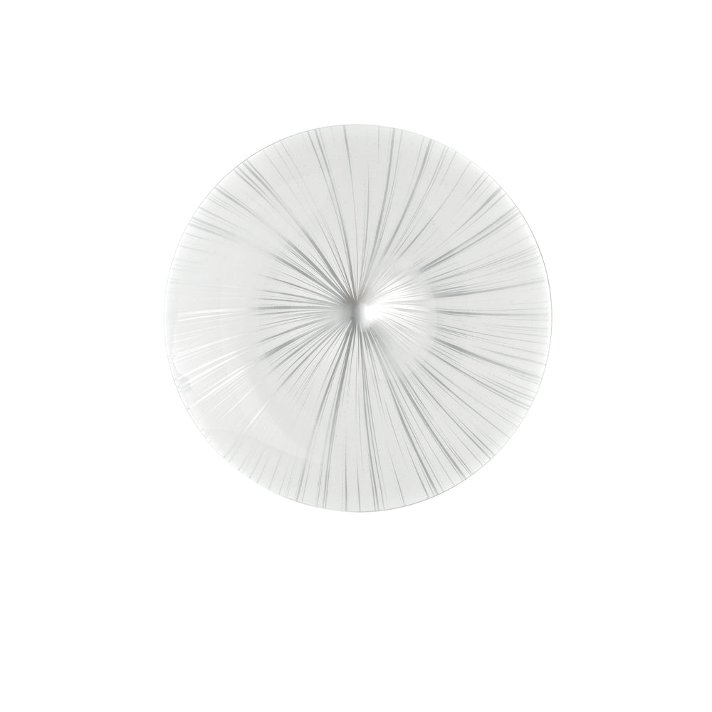PLAFONIERA LED AGORA BIANCA/SILVER 36W 5850LM CCT 3000/4000/6500K 50X50X7,4CM