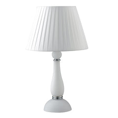 LUME ALFIERE BIANCO/CROMO 1XE14 32X54CM