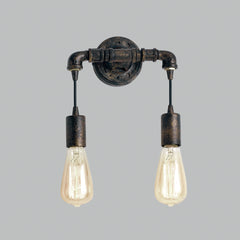APPLIQUE AMARCORD RUGGINE 2XE27 23X8,3X26CM