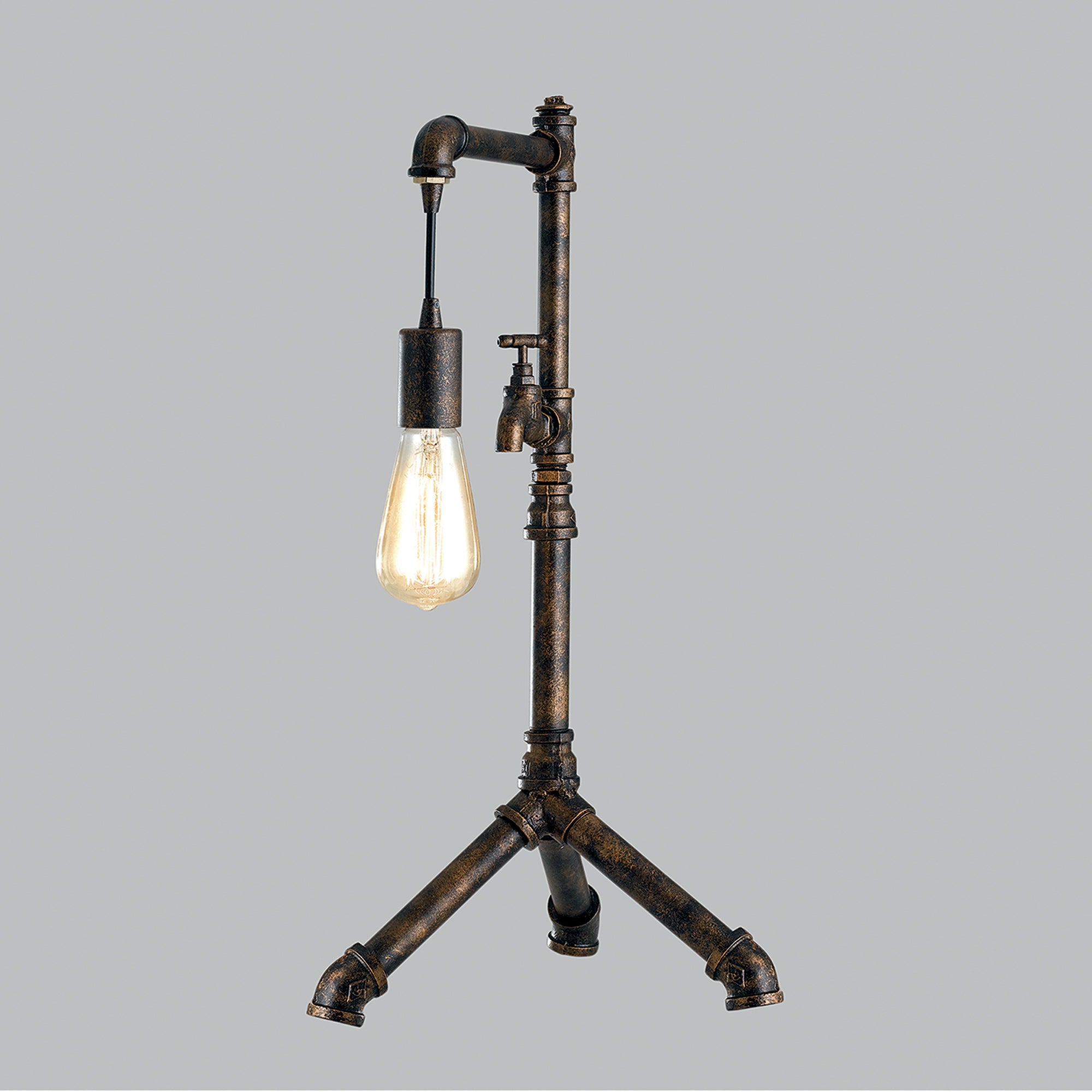 LUME AMARCORD RUGGINE 1XE27 41X30X61CM