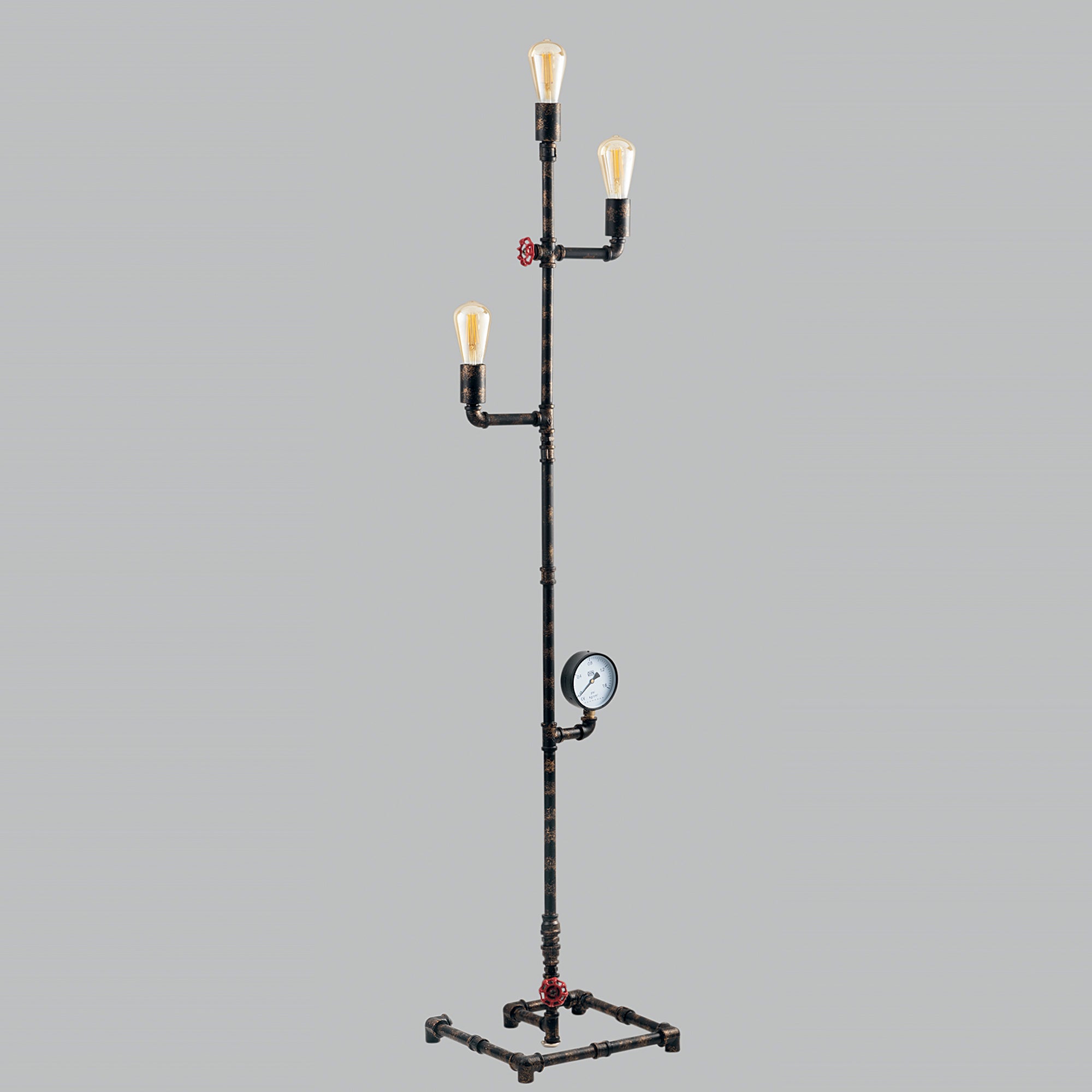 PIANTANA AMARCORD RUGGINE 3XE27 31X31X159CM
