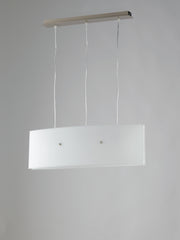 SOSPENSIONE AMSTERDAM BIANCA 3XE27 63X63X140CM