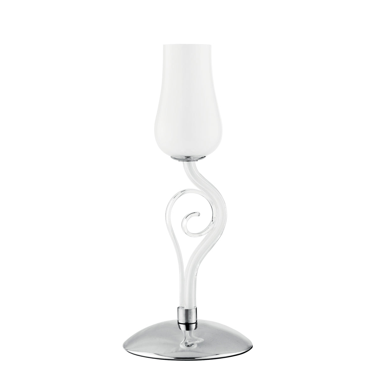 LUME ANGEL BIANCO/CROMO 1XE14 18X43CM