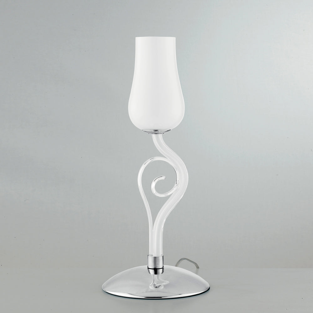 LUME ANGEL BIANCO/CROMO 1XE14 18X43CM