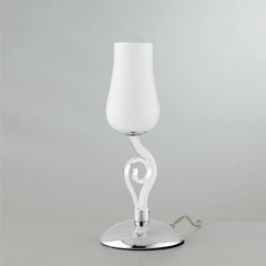 LUMETTO ANGEL BIANCO/CROMO 1XE14 15X34CM