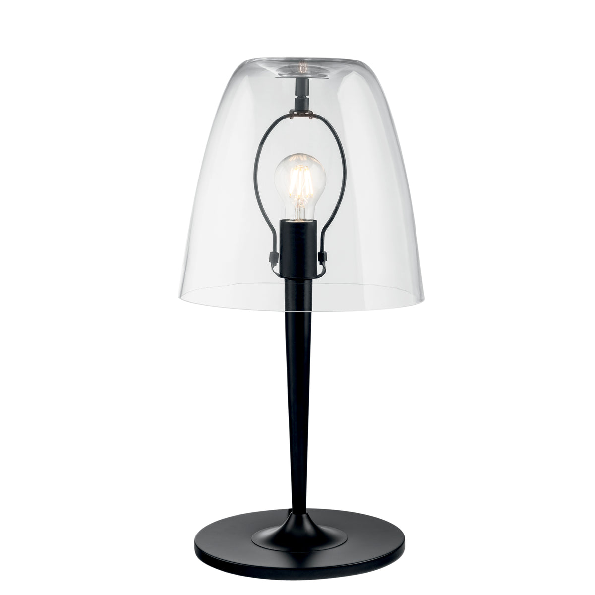 LUME ARES TRASPARENTE 1XE27 28X56CM