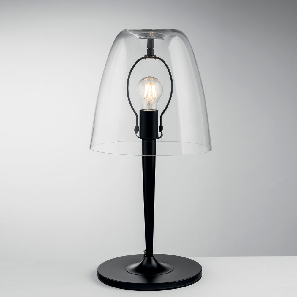 LUME ARES TRASPARENTE 1XE27 28X56CM