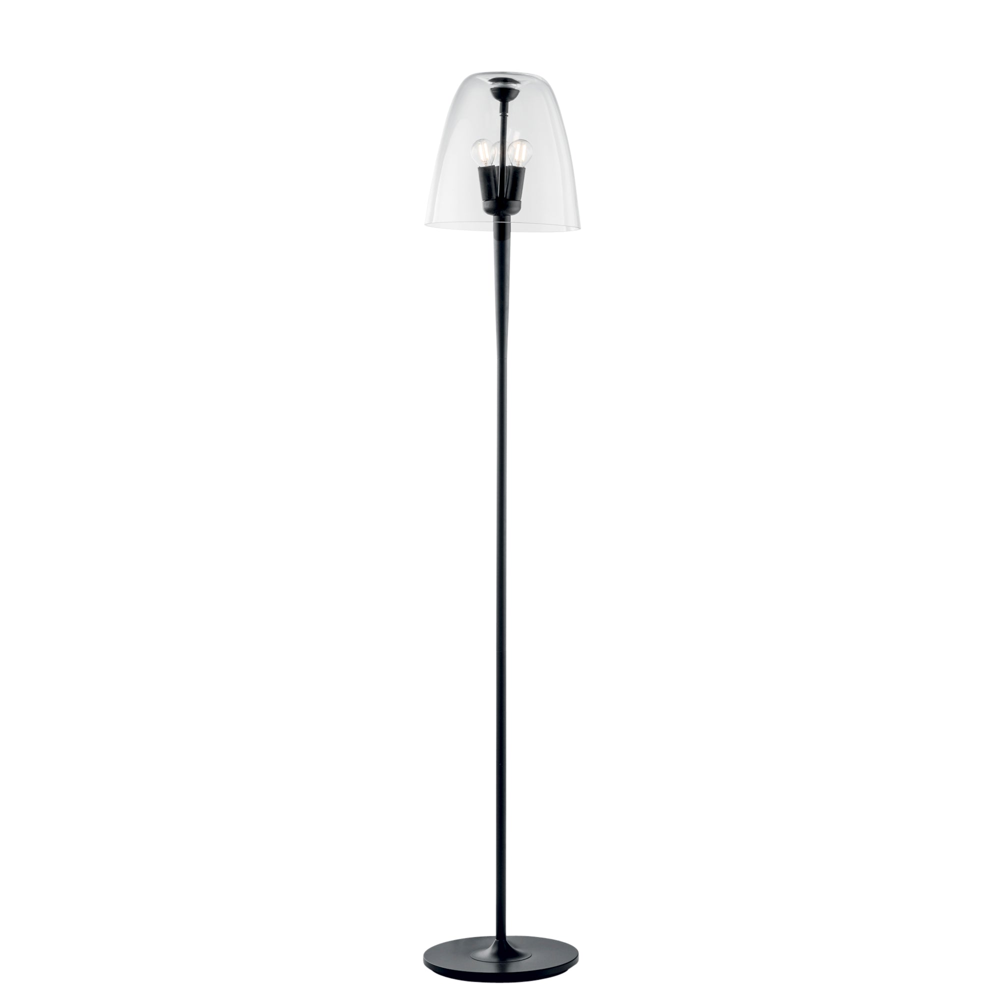 PIANTANE ARES TRASPARENTE 3XE14 35X159,5CM
