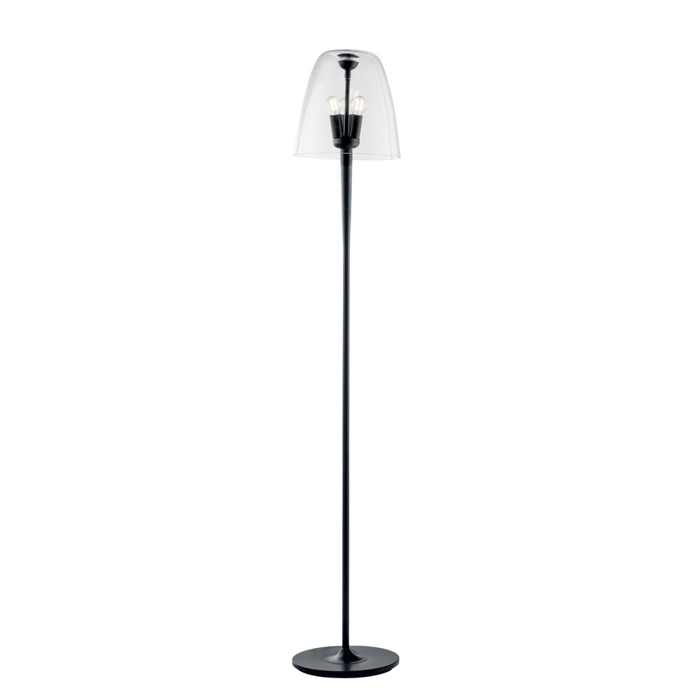 PIANTANE ARES TRASPARENTE 3XE14 35X159,5CM