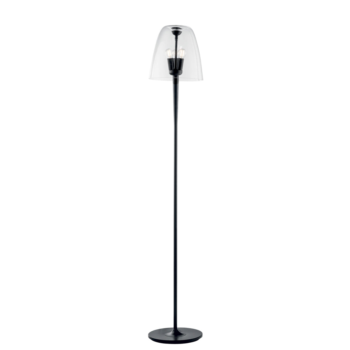PIANTANE ARES TRASPARENTE 3XE14 35X159,5CM