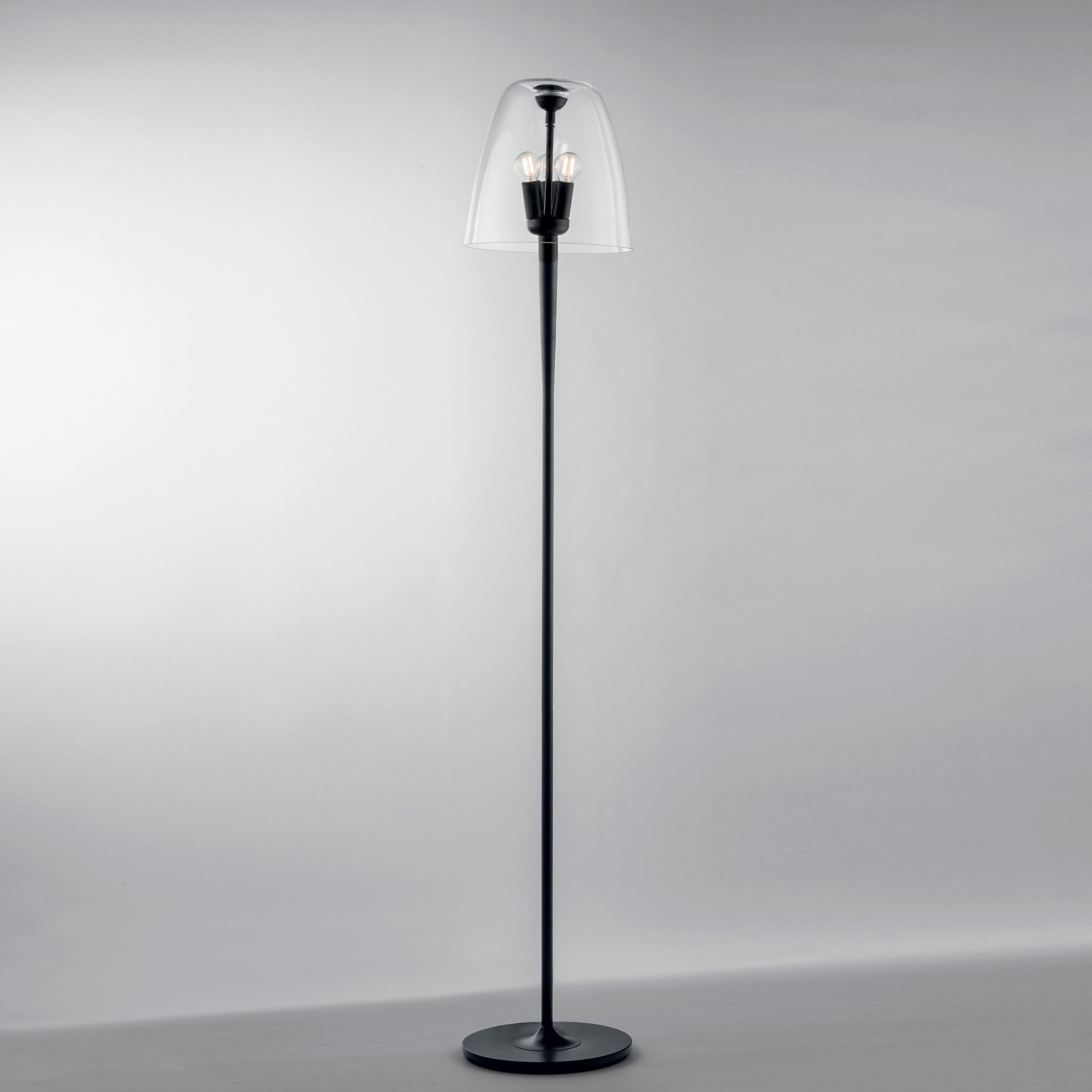 PIANTANE ARES TRASPARENTE 3XE14 35X159,5CM