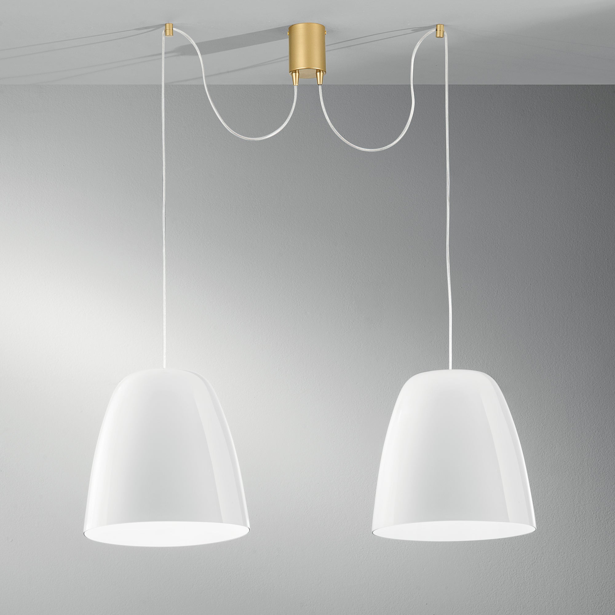 SOSPENSIONE ARES BIANCA 2X250CM