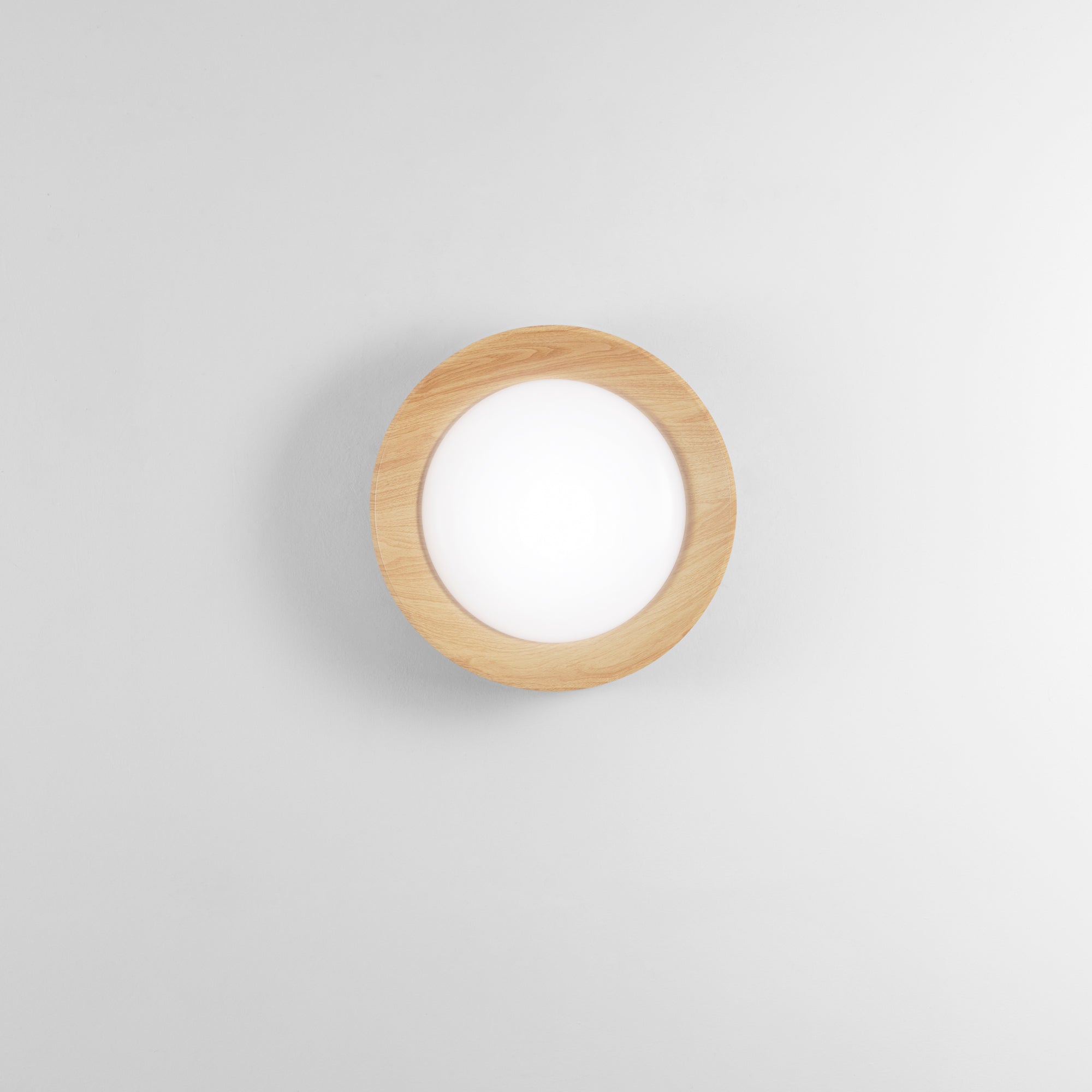 PLAFONIERA LED ARKA BIANCA/LEGNO 23W 3300LM CCT 3000-4000-6500K 40X40X8,5CM