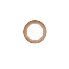 PLAFONIERA LED ARKA NERA/LEGNO 23W 3300LM CCT 3000-4000-6500K 40X40X8,5CM