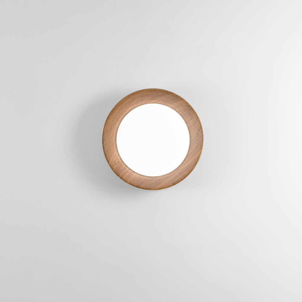 PLAFONIERA LED ARKA NERA/LEGNO 23W 3300LM CCT 3000-4000-6500K 40X40X8,5CM
