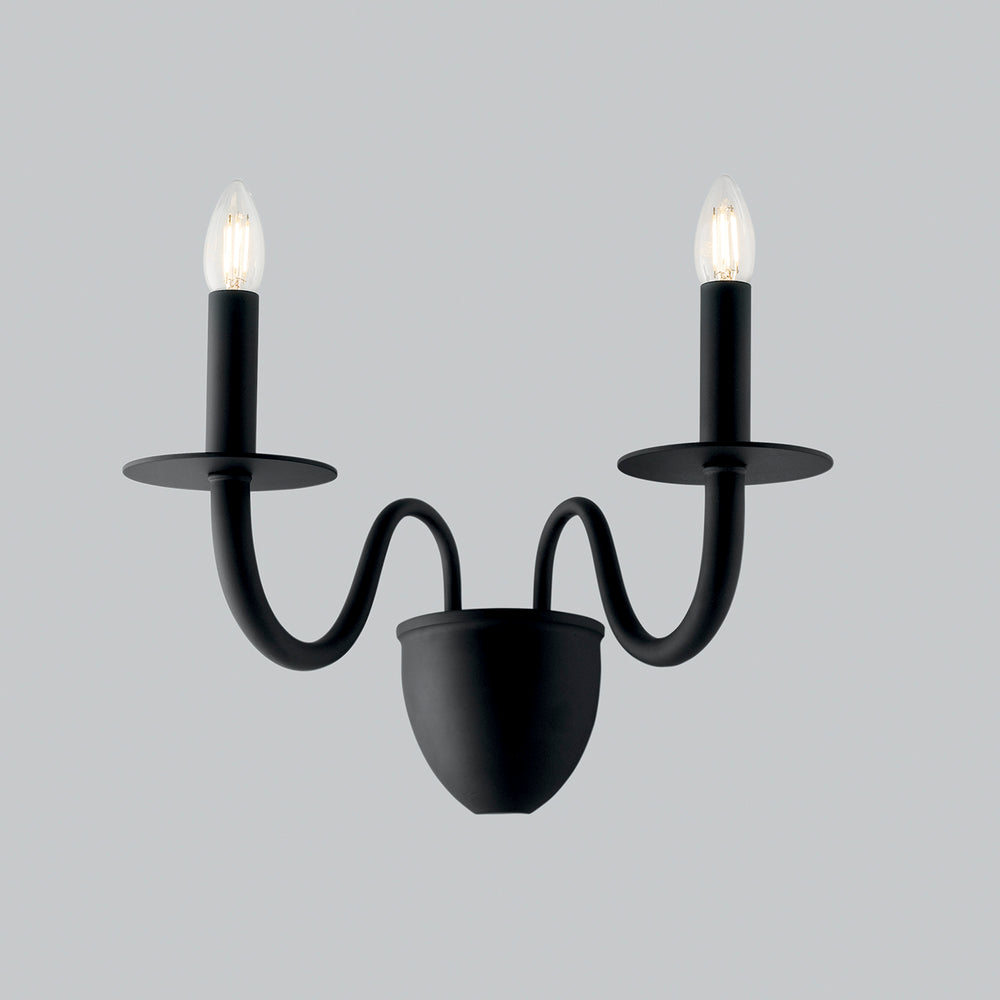 APPLIQUE ARMSTRONG NERA 2XE14 45X26X36CM