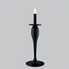 LUME ARMSTRONG NERO 1XE14 18X45CM