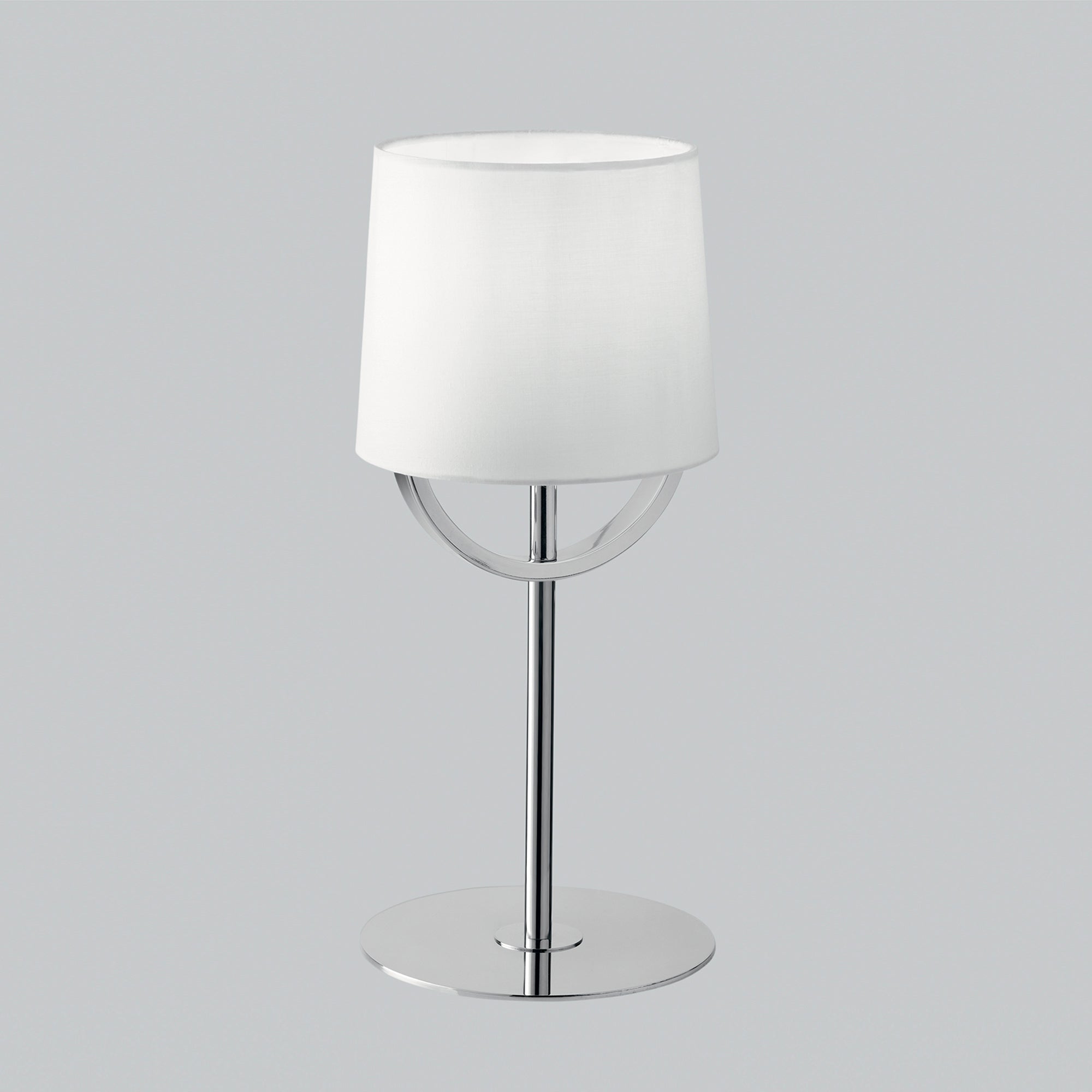 LUMETTO ASTORIA CROMO/BIANCO 1XE27 18X40,5CM