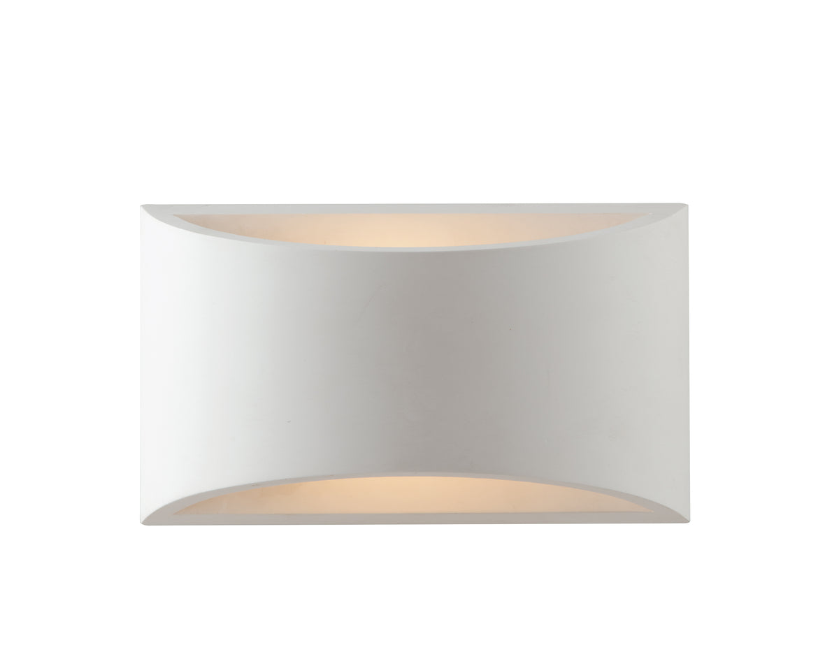 "Applique ASTRON in gesso bianco verniciabile"