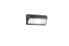 APPLIQUE BIEMISSIONE ATLANTA ANTRACITE 1XE27 IP54 25,5X11,5X12,5CM