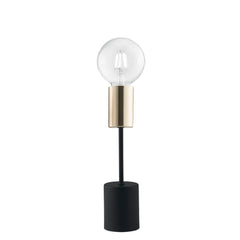LUME AXON NERO/ORO1XE27 7,5X7,5X30CM