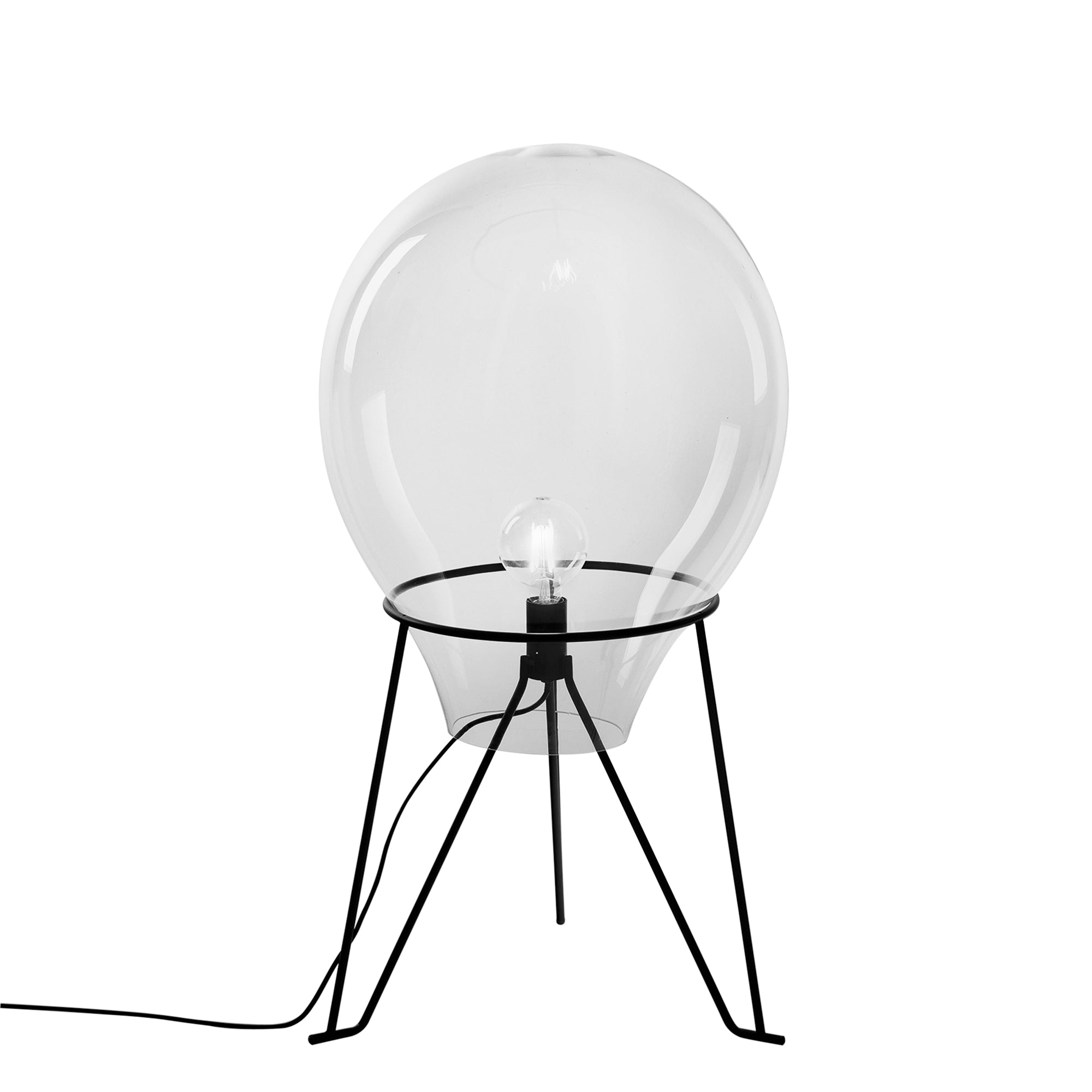 LUME AZUMA TRASPARENTE 1XE27 38X63CM