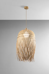 SOSPENSIONE BAHAMAS IN BAMBOO 1XE27 MAX 60W IP20 40X223CM