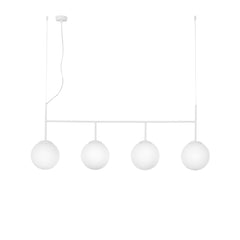 SOSPENSIONE BALY BIANCA 4XE27 125X20X180CM