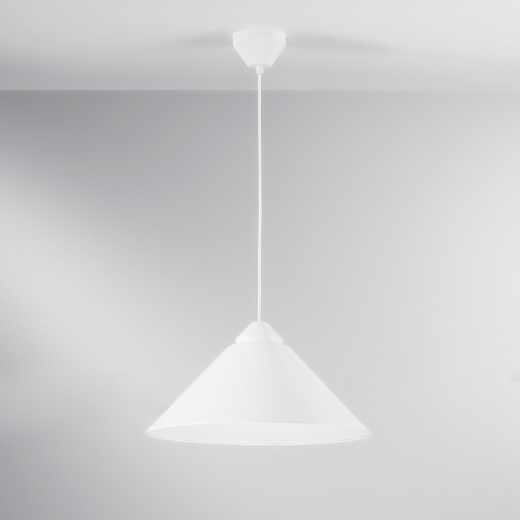 SOSPENSIONE BIGBANG BIANCA 1XE27 49X25X183,5CM