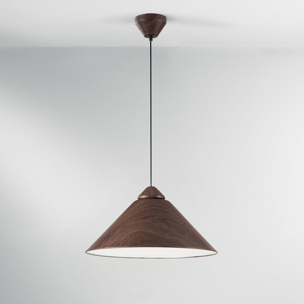SOSPENSIONE BIGBANG MARRONE/BIANCA 1XE27 49X25X183,5CM