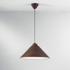 SOSPENSIONE BIGBANG MARRONE/BIANCA 1XE27 49X25X183,5CM
