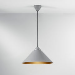 SOSPENSIONE BIGBANG GRIGIA/ORO 1XE27 49X25X183,5CM