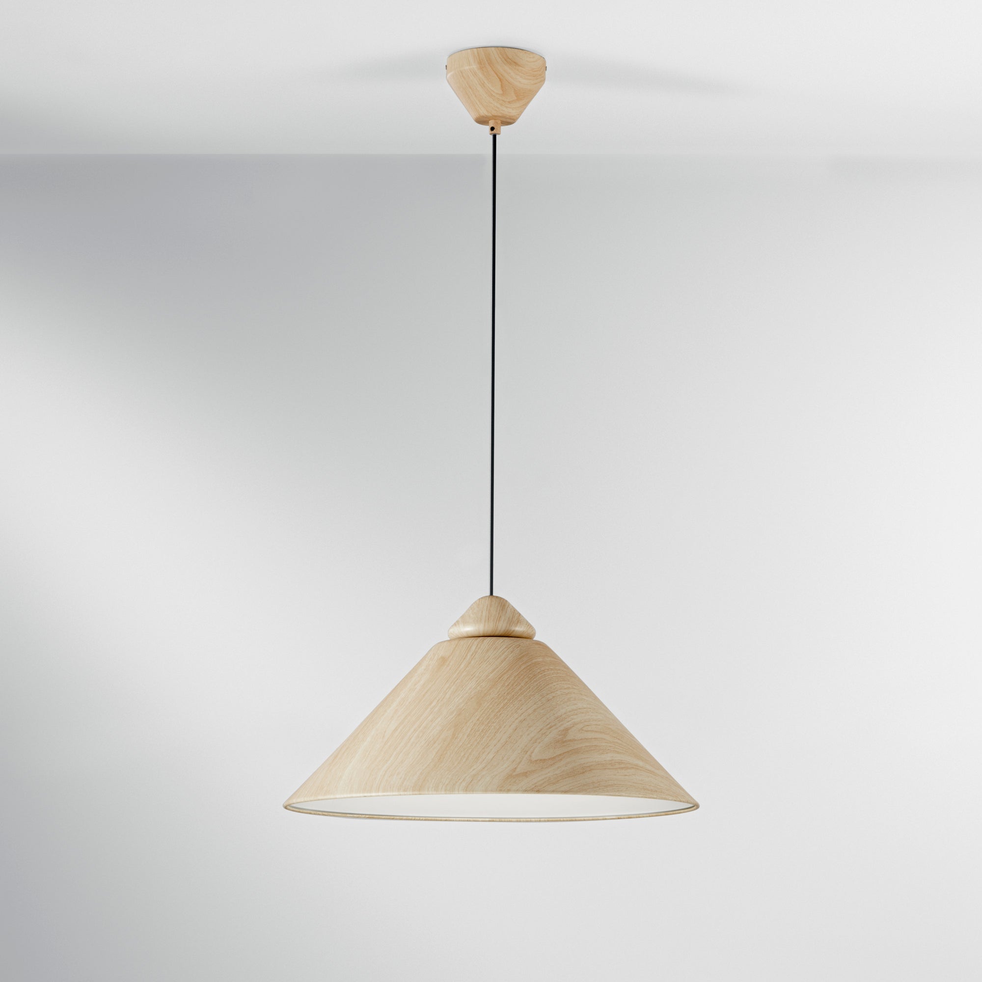 SOSPENSIONE BIGBANG BEIGE/BIANCA 1XE27 49X25X183,5CM