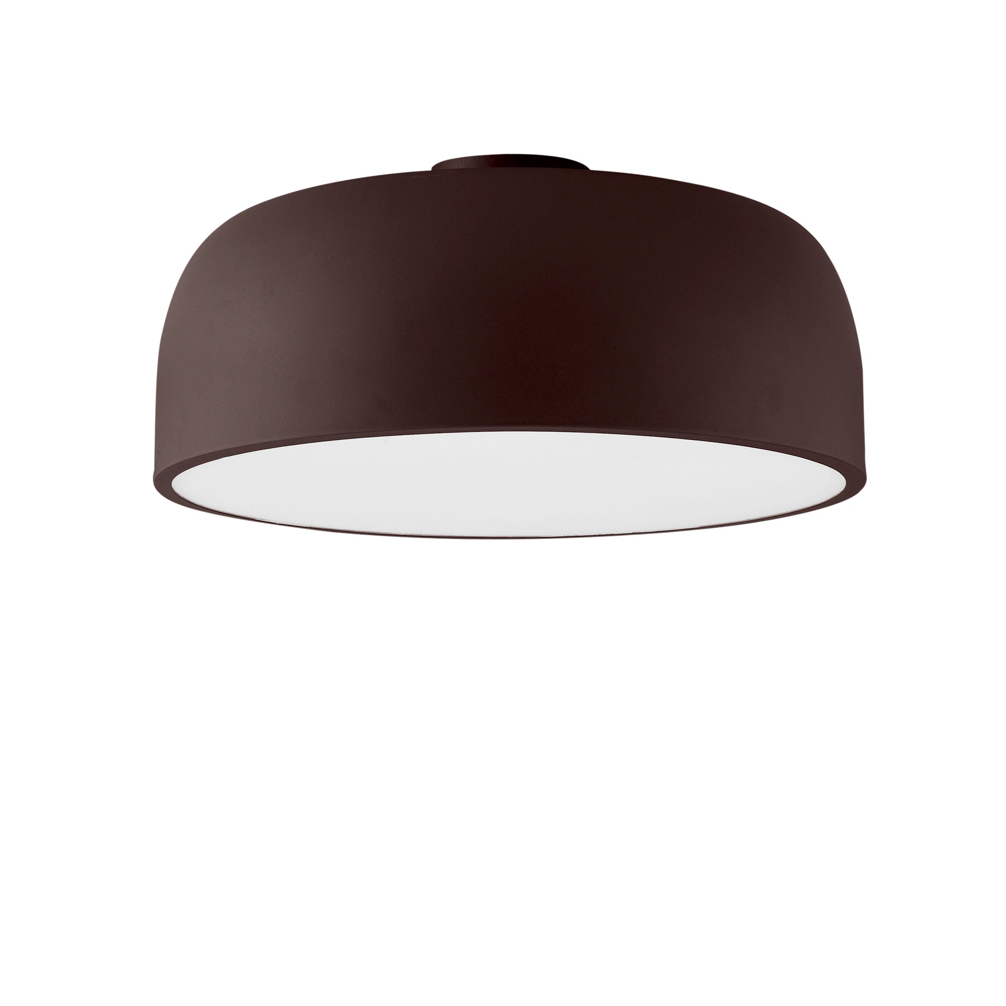 "Plafoniera BISTROT in acrilico e metallo bronzo 38."