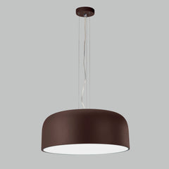 SOSPENSIONE BISTROT CORTEN 4XE27 52X52X22CM