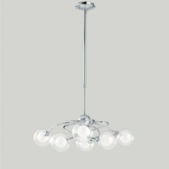 LAMPADARIO BLOG CROMO 6XG9 66X111CM
